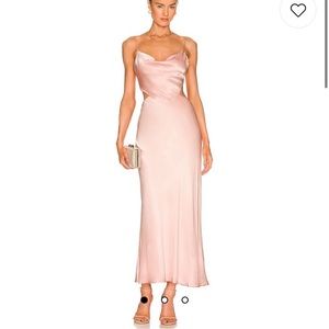 Revolve / Bardot Cut Out Slip Dress